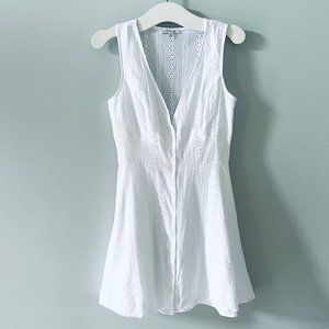 NWOT CR Eyelet Sweetheart Fit-n-Flare Sun Dress - perfect condition! XS / S